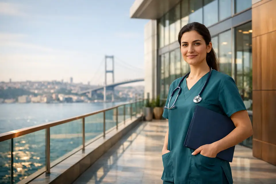 Türkiye ülkesinden Almanya'ya hazırlanan nitelikli hemşire